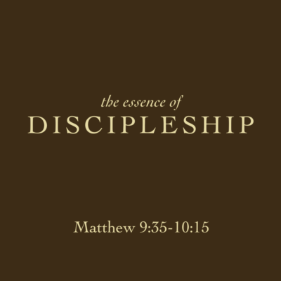 The Essence of Discipleship