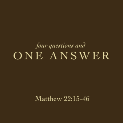 Four Questions and One Answer